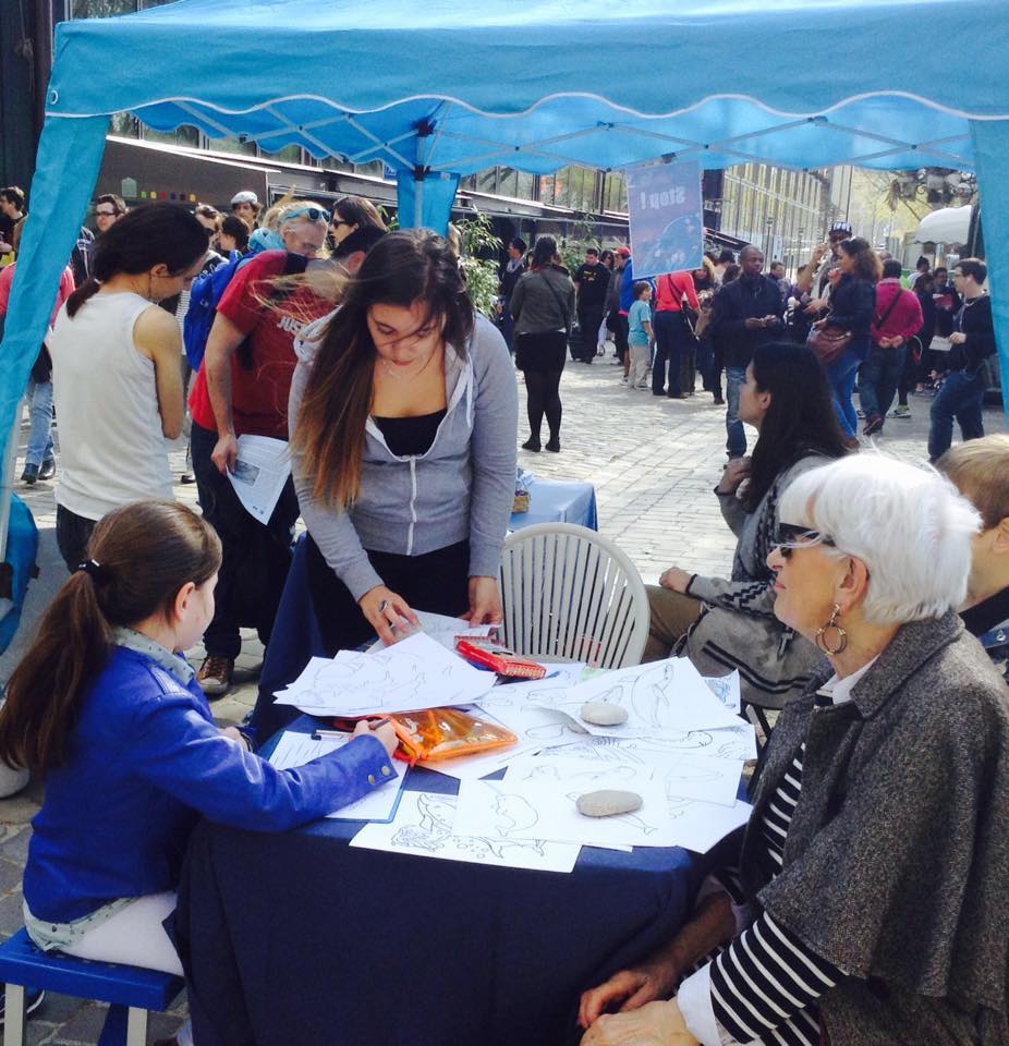 Réseau-Cétacés en action… Sea U In Paris, le 12 avril 2015… !