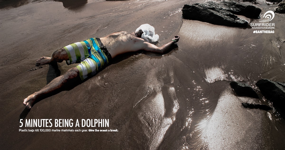 Le sac plastique étouffe la vie marine…