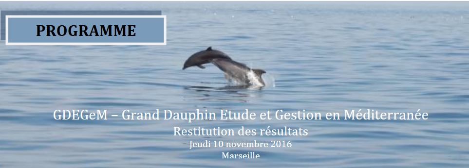 Marseille – GDEGeM – Journée de restitution du projet GDEGeM – 10 novembre 2016