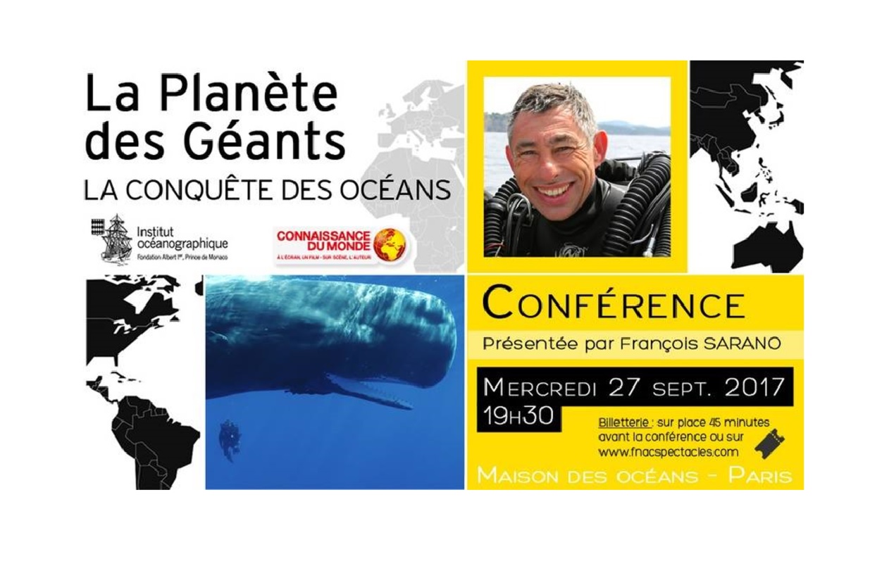 Paris – 27/09/2017 – Conférence « La planète des géants. La conquête des océans »