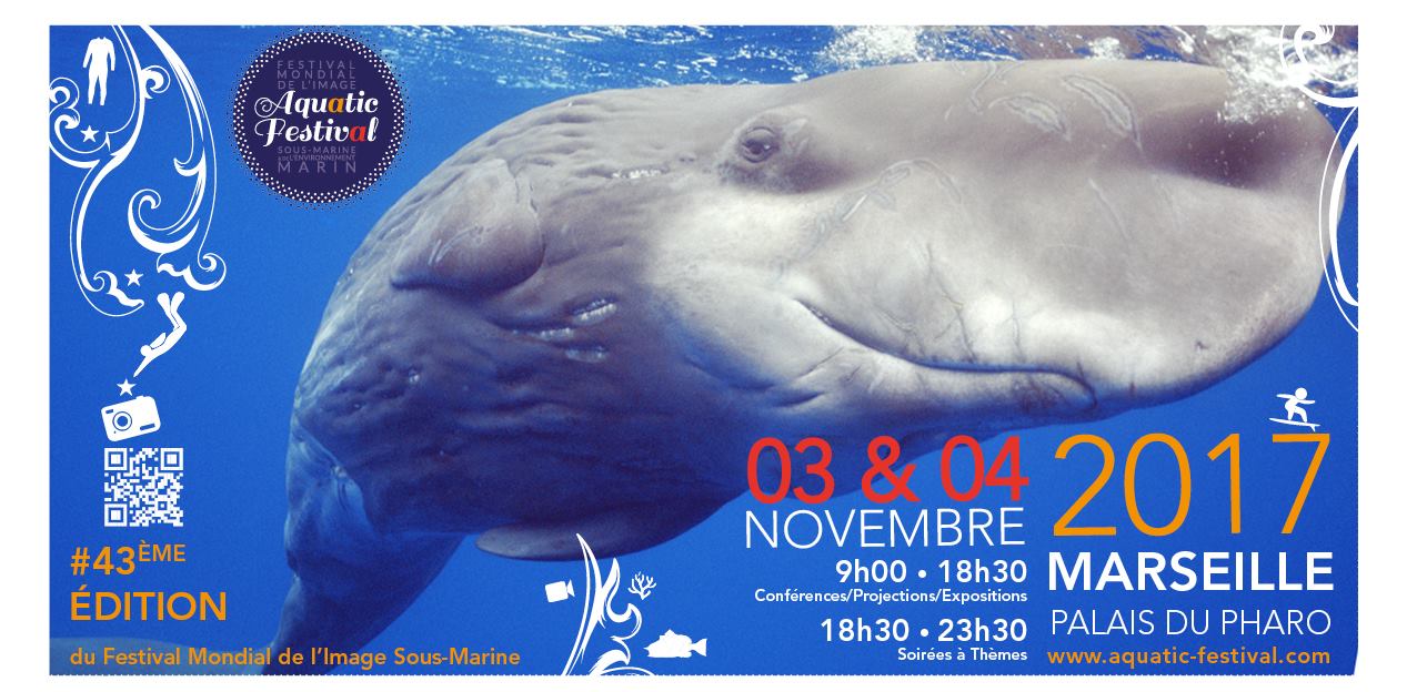 Marseille (13), Palais du Pharo – 03 & 04/11/2017 – Festival mondial de l’image sous-marine