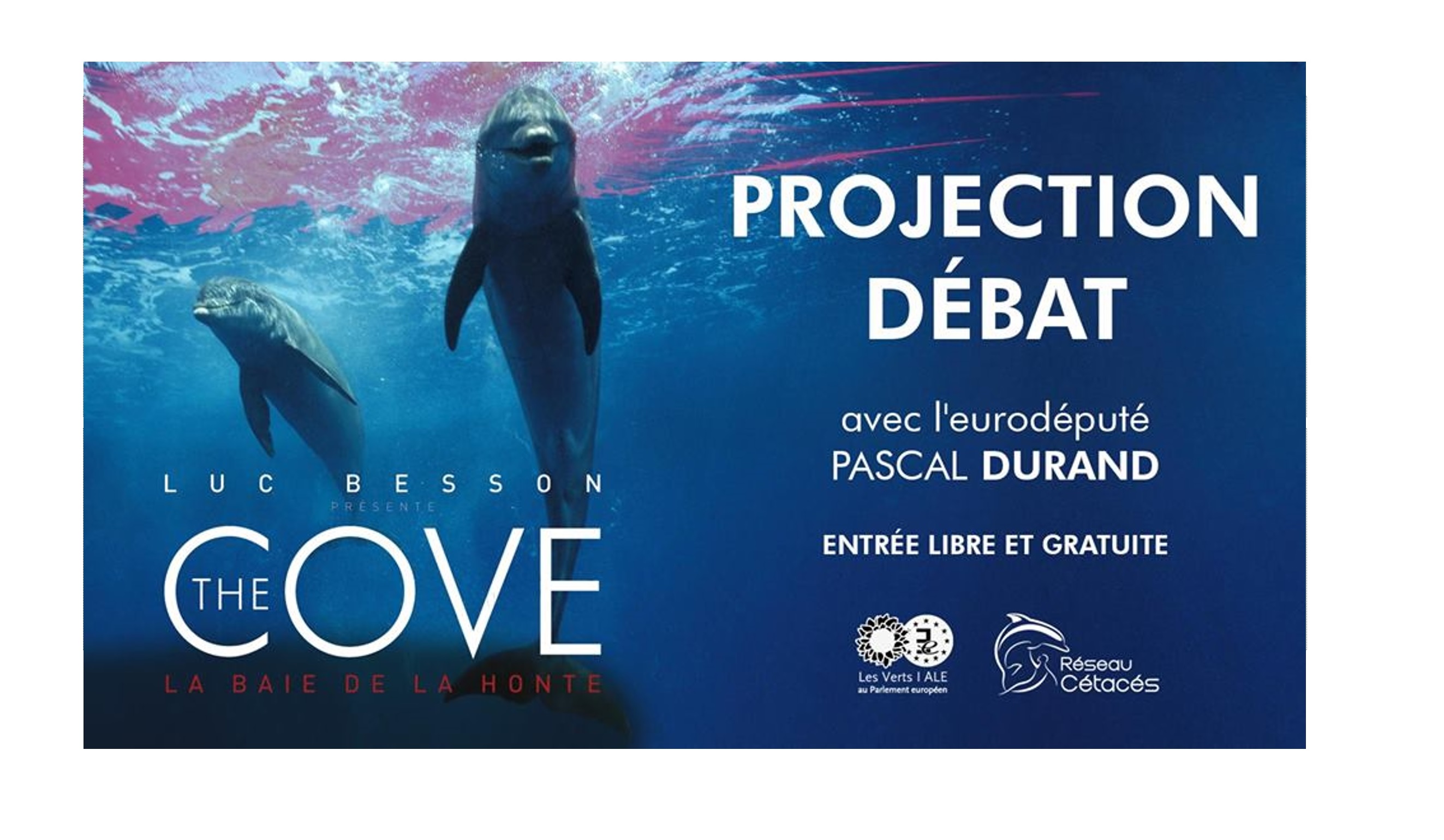 Paris, 23/11/2017 : Projection « The Cove, la Baie de la Honte » – Communiqué de Presse