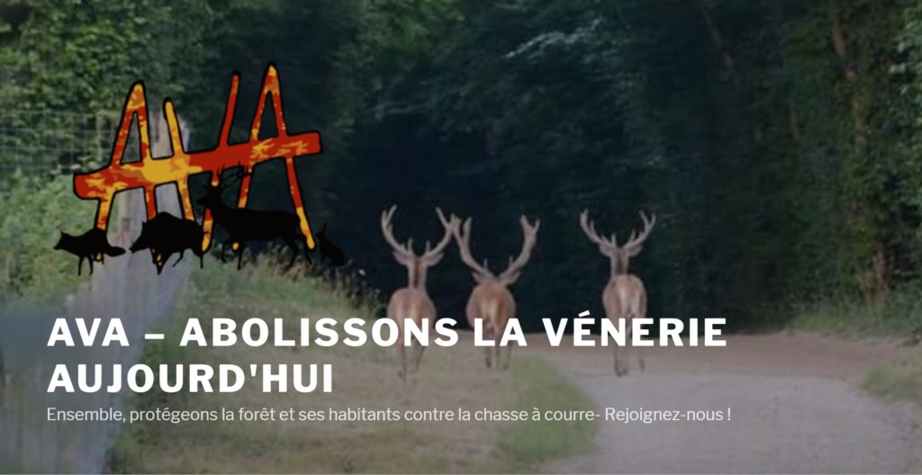 RÃ©sultat de recherche d'images pour "ava contre la chasse Ã  courre"