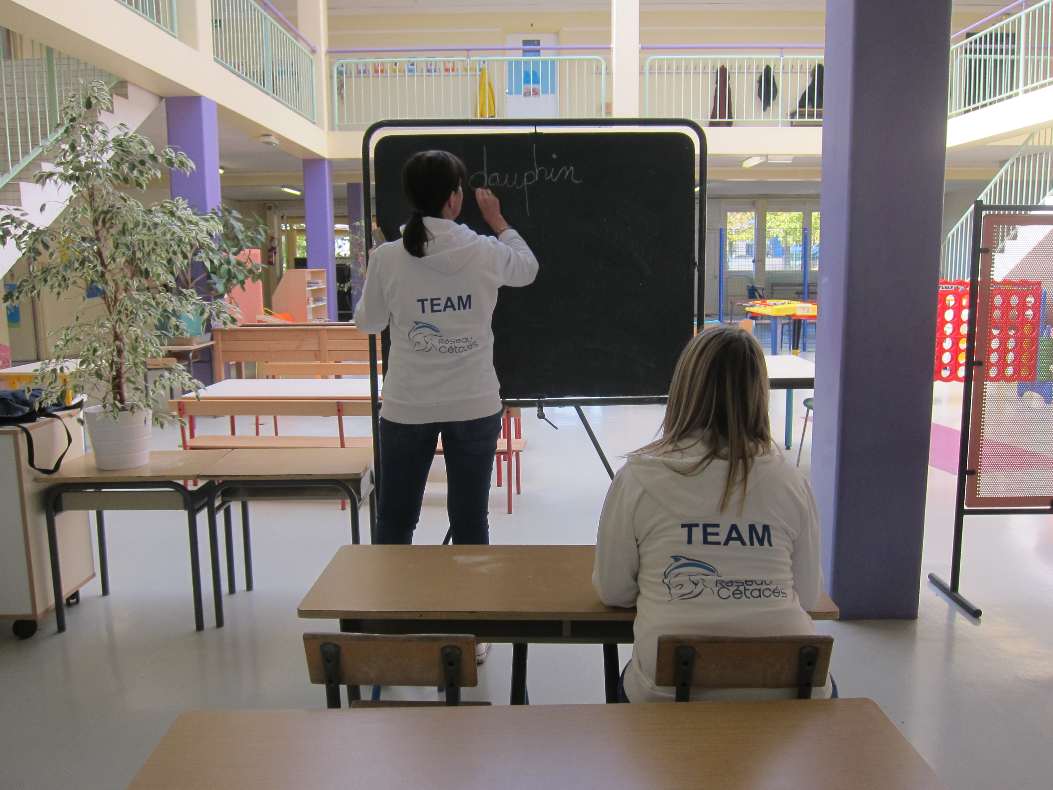 Intervention à l’école primaire Roland Dorgelès, Chanteloup les Vignes, les 1 & 8 octobre 2018…