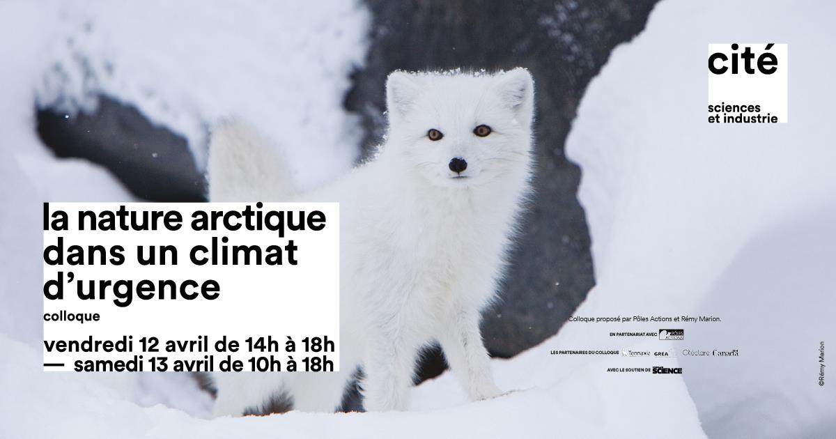 📆 12/04/2019 : Colloque – La nature arctique dans un climat d’urgence