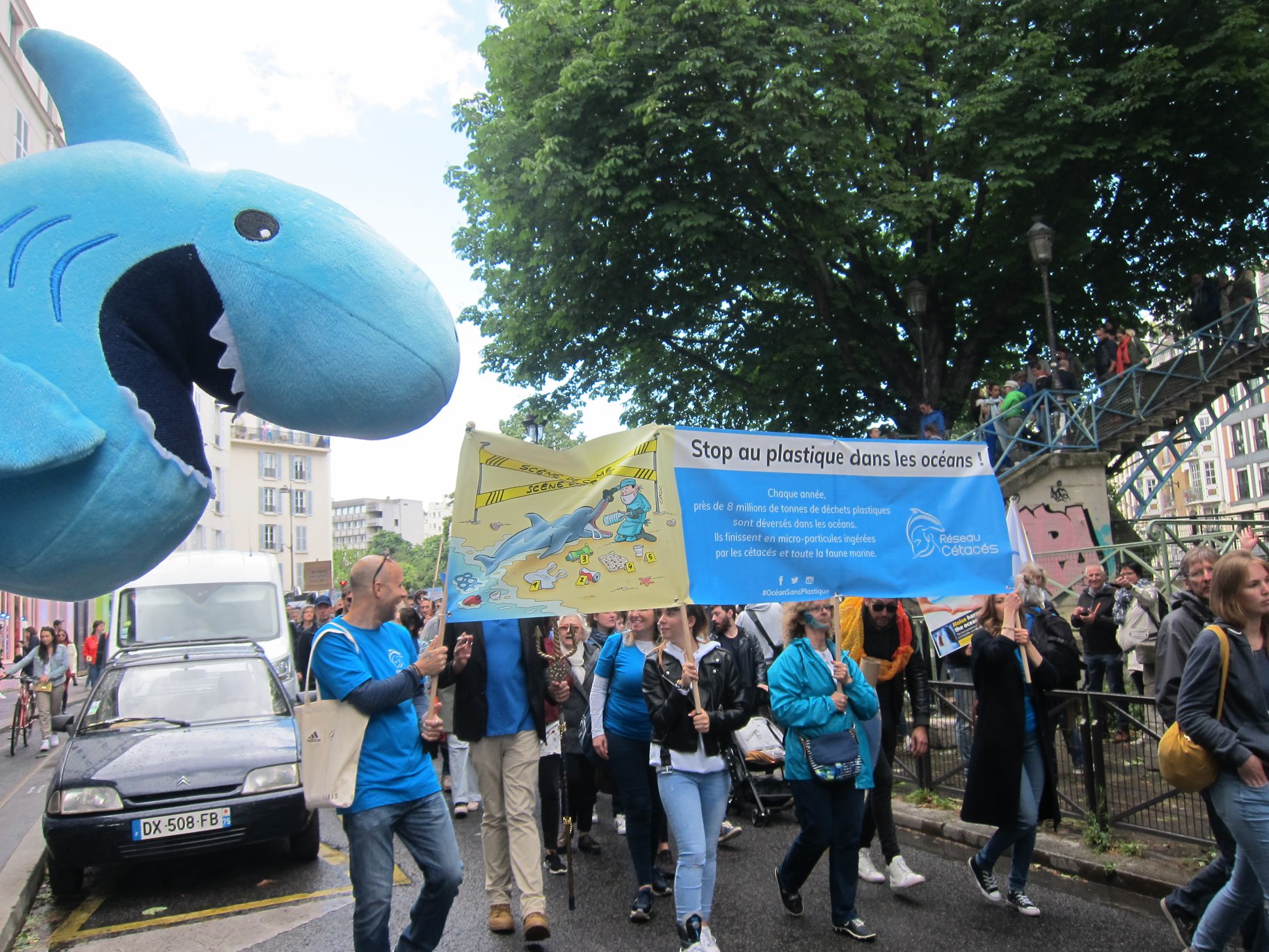 Marche pour l’océan à Paris, 8 juin 2019 : une marche revendicative mais festive