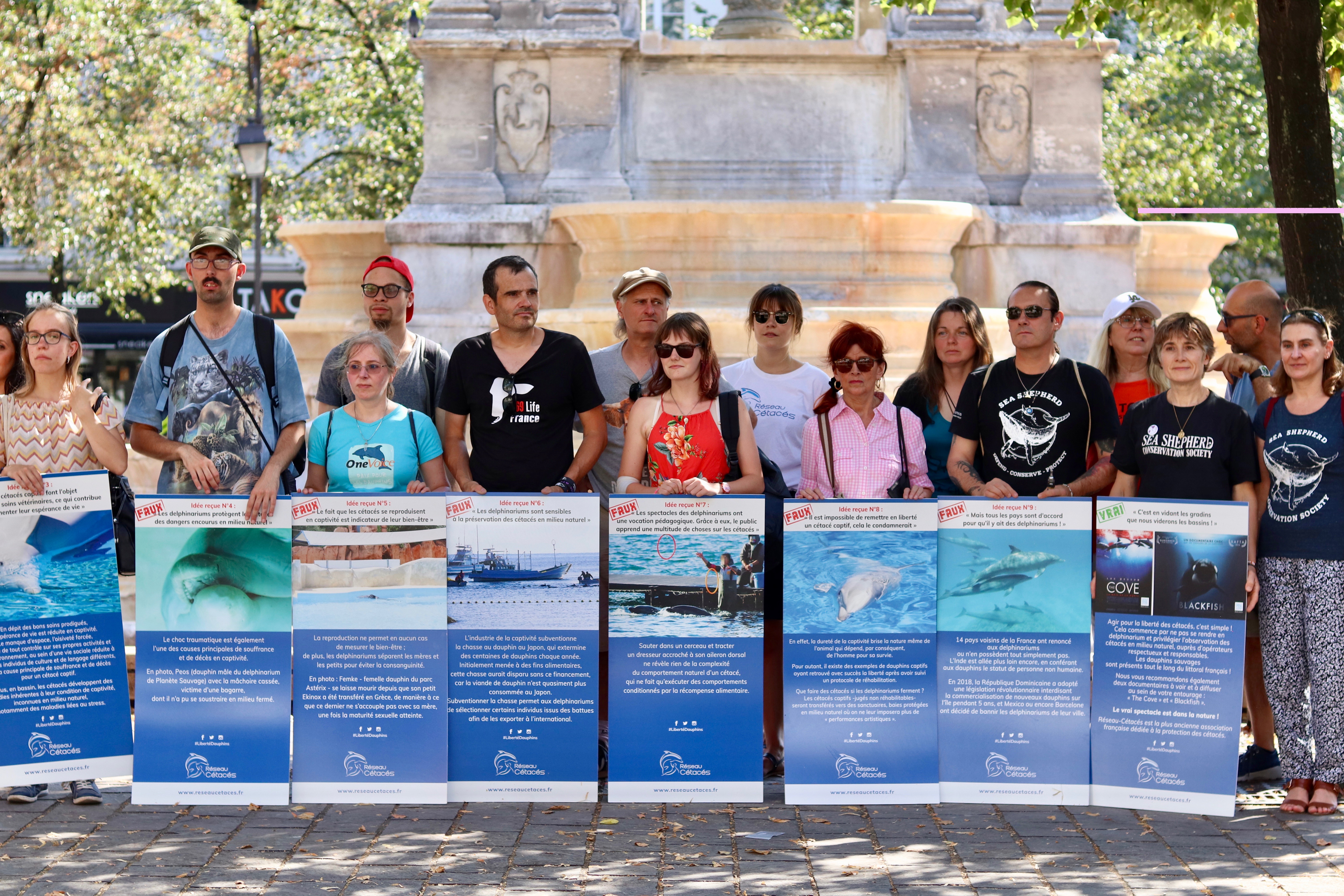 Happening #LibertéDauphins – Paris, le 6 juillet 2019