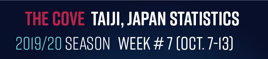 Chasse au dauphin à Taïji (Japon) – Bilan semaine du 07 au 13 octobre 2019 #7