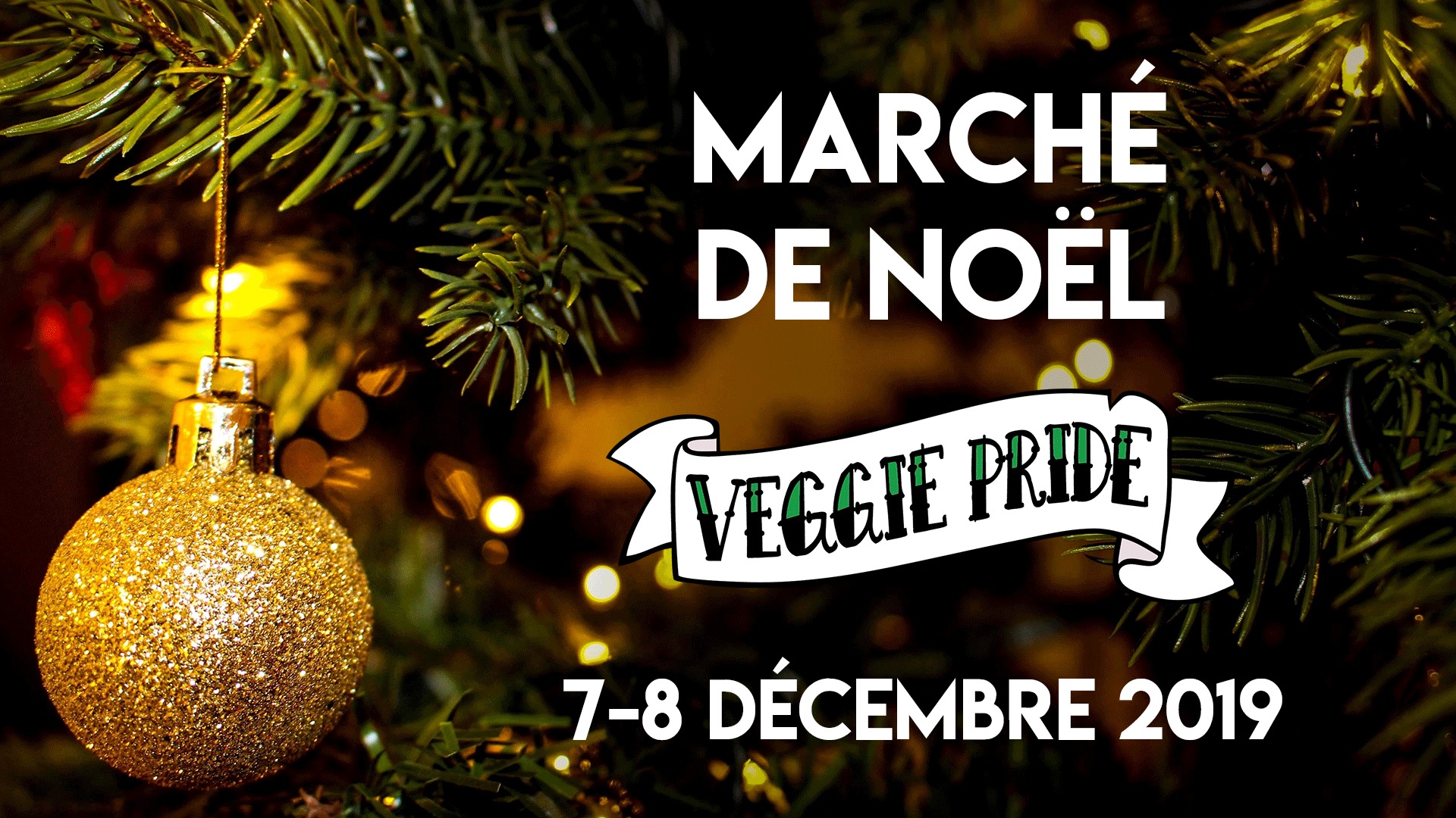 Le marché de Noël végane de la Veggie Pride, le week-end des 7 & 8 décembre ~ La Cité Fertile, Pantin (93)