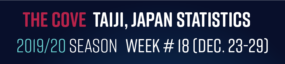 Chasse au dauphin à Taïji (Japon) – Bilan semaine du 23 au 29 décembre 2019 #18
