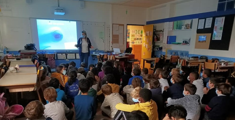 Intervention à l’école Charles Foucauld, Paris (14) ~ Le 7 décembre 2020