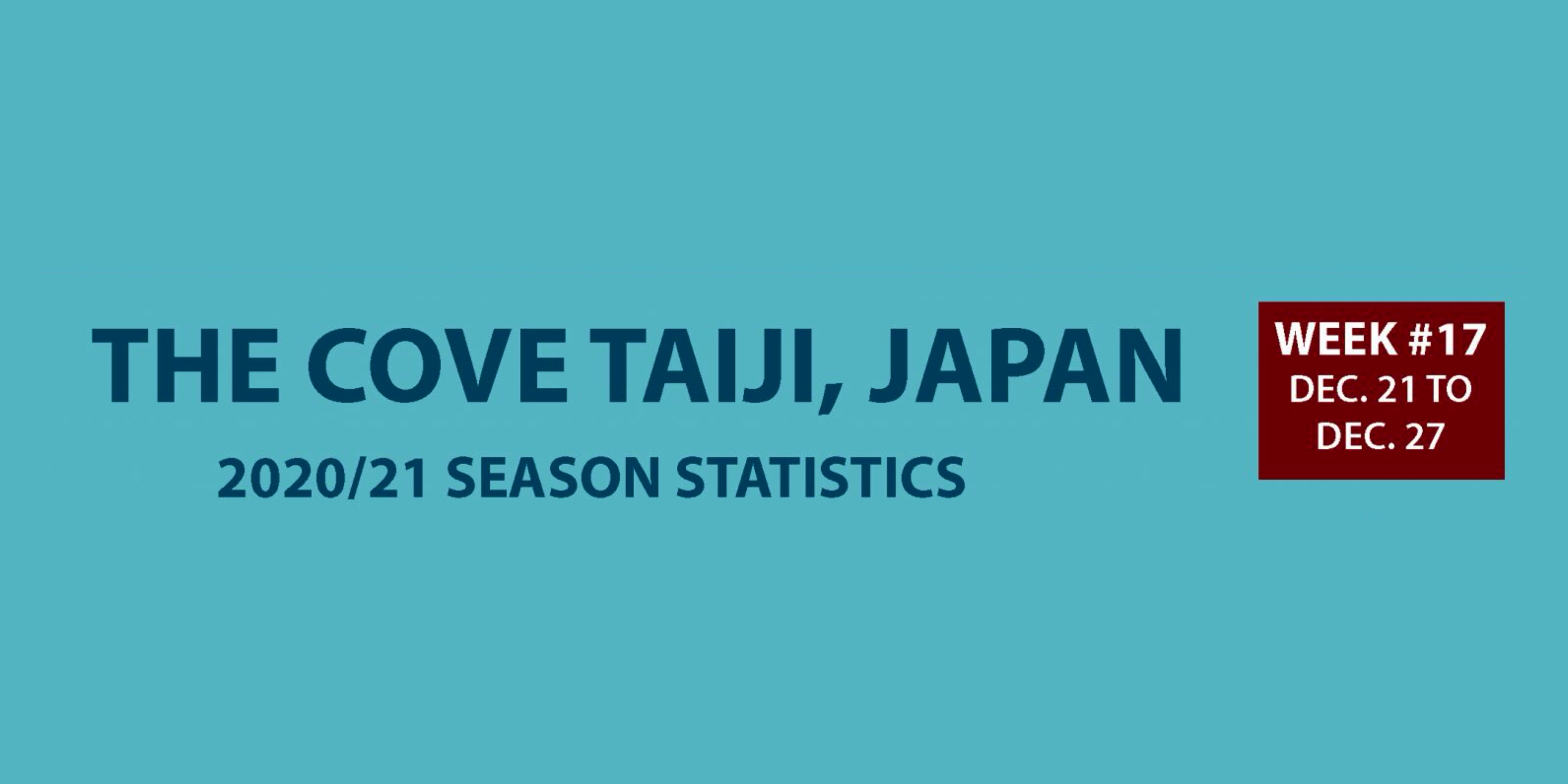 Chasse au dauphin à Taïji (Japon) – Bilan semaine du 21 au 27 décembre 2020 #17