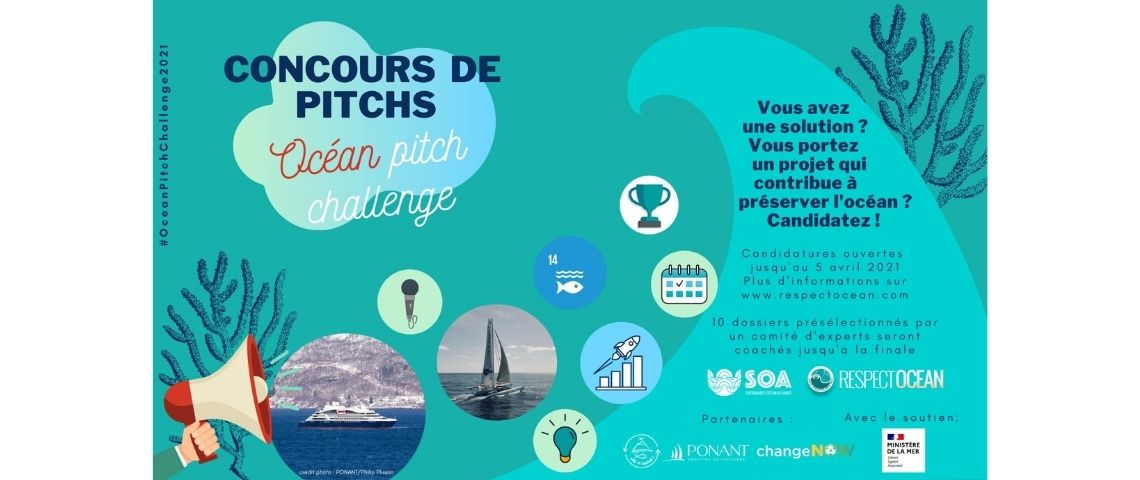 Respect Ocean et SOA lancent le concours «Ocean Pitch Challenge»