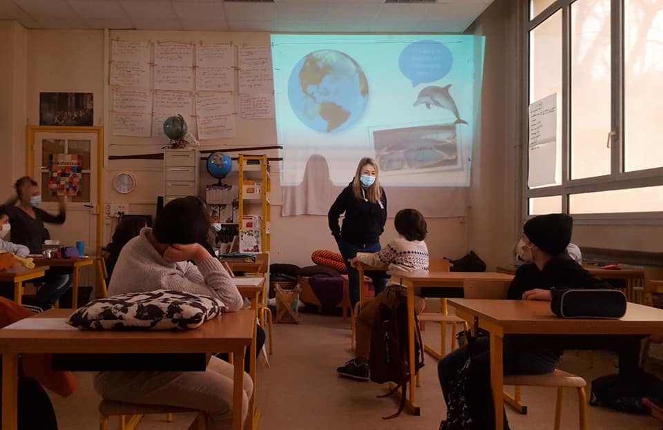 Intervention à l’école Gustave Rouanet, Paris (18ème) ~ Le 5 mars 2021