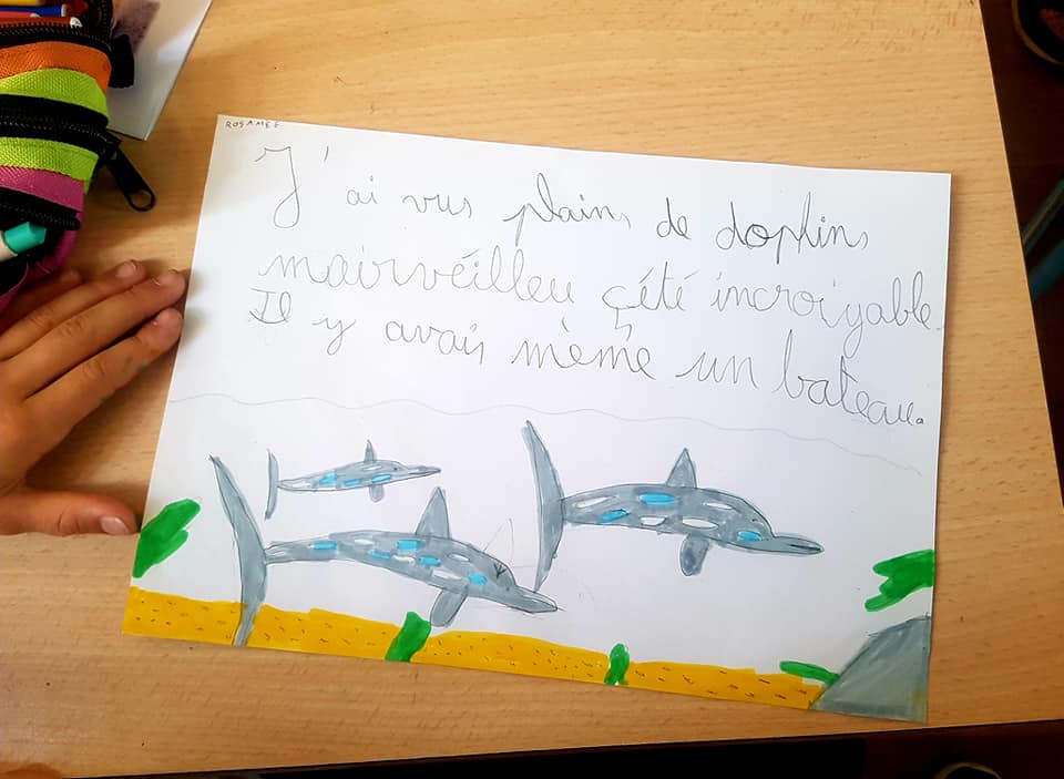 Intervention à l’école élémentaire Belleville, Paris (20ème) ~ Le 21 juin 2021