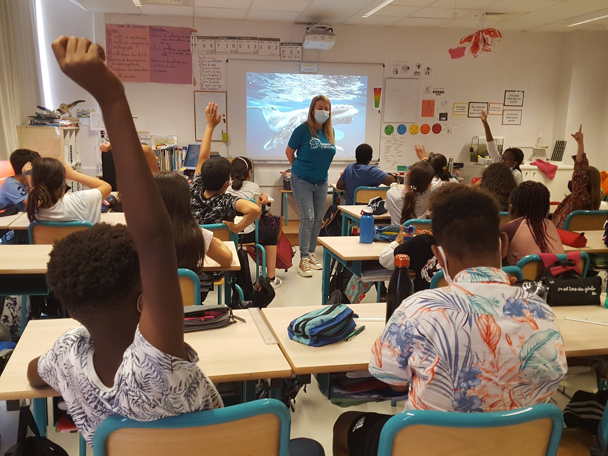 Intervention à l’école Renaudel A, Montrouge (92) ~ Le 28 juin 2021