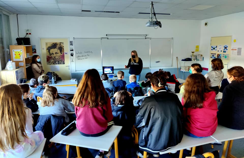 Intervention au collège Samuel Dumenieu, Montendre (17) ~ Le 24 janvier 2022