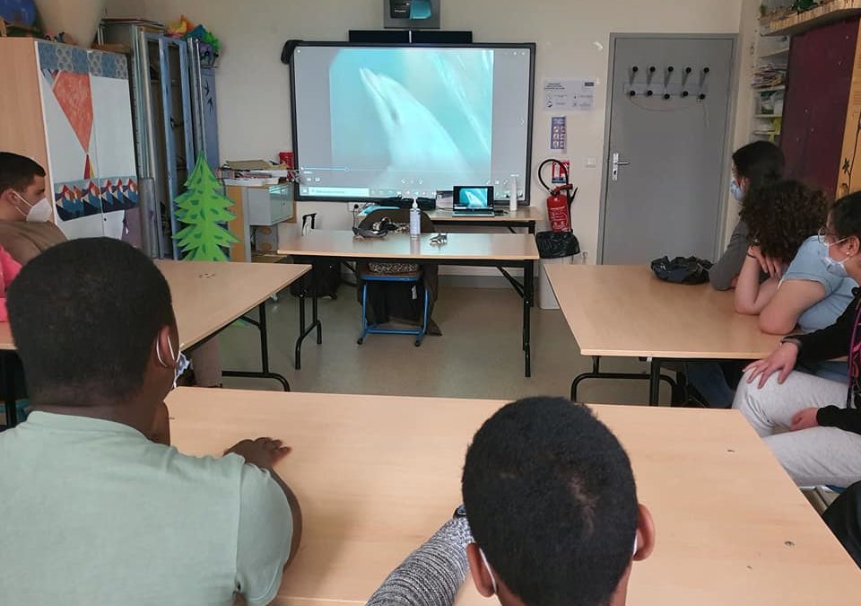 Intervention à l’Institut médico-éducatif Cerep, Paris ~ Le 31 janvier 2022