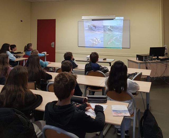 Intervention au collège Ringuet, La Fare Les Oliviers (13) ~ Le 7 février 2023