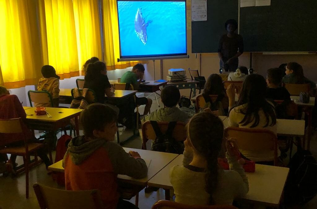 Intervention à l’école Gustave Courbet, Gentilly (94) ~ Le 12 mai 2023