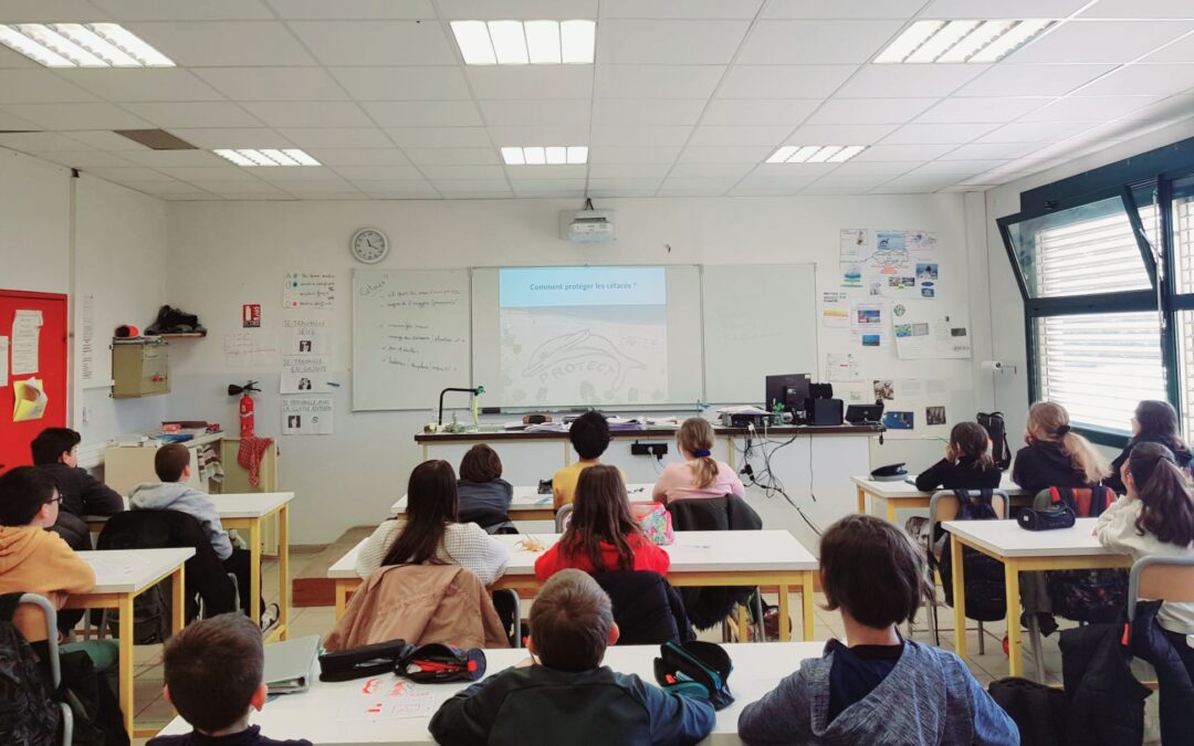 Intervention au collège Les Garrigues, Rognes (13) ~ Le 3 mars 2023