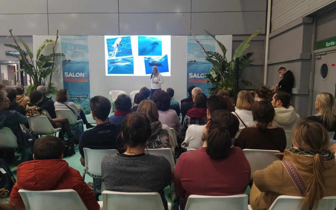 Stand & conférence au Salon de la Plongée, Paris ~ Du 6 au 9 janvier 2023