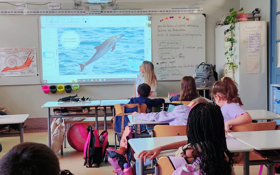 Intervention à l’école Küss, Paris ~ Le 12 octobre 2023